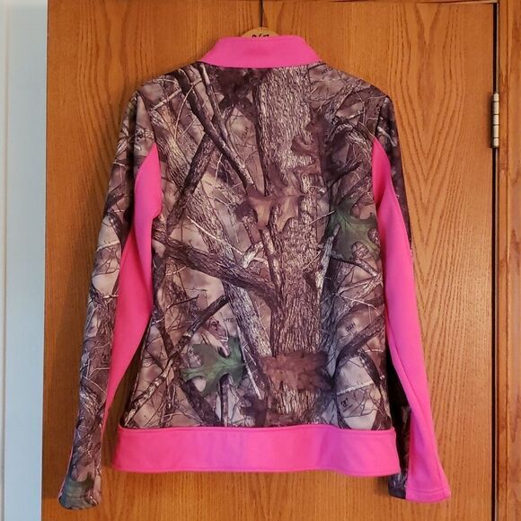 NWOT Truetimber Pink Camo Pullover Jacket Sz XL - Picture 2 of 6